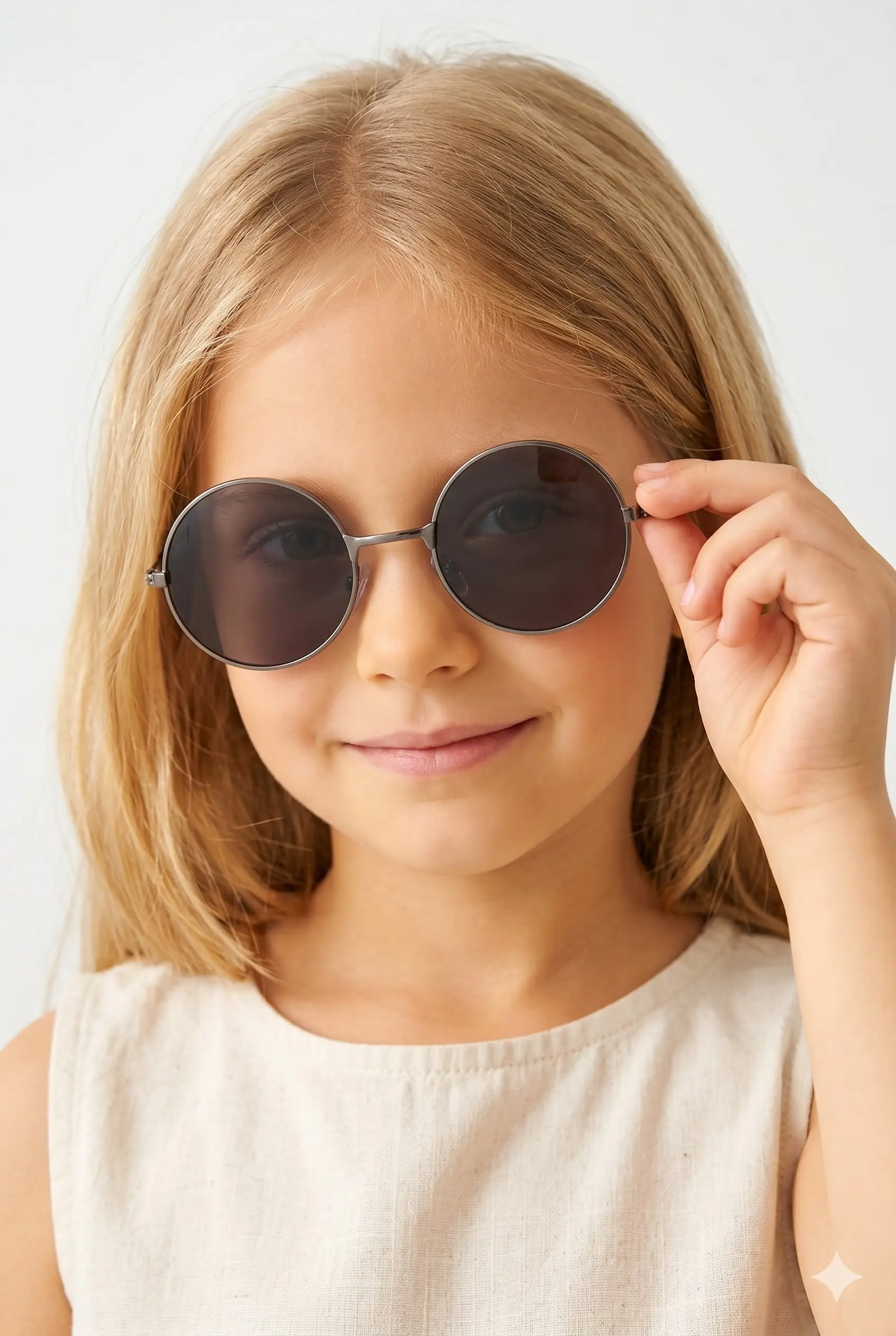 Extoll Çocuk Yuvarlak Unisex Erkek Kız Güneş Gözlüğü ex277