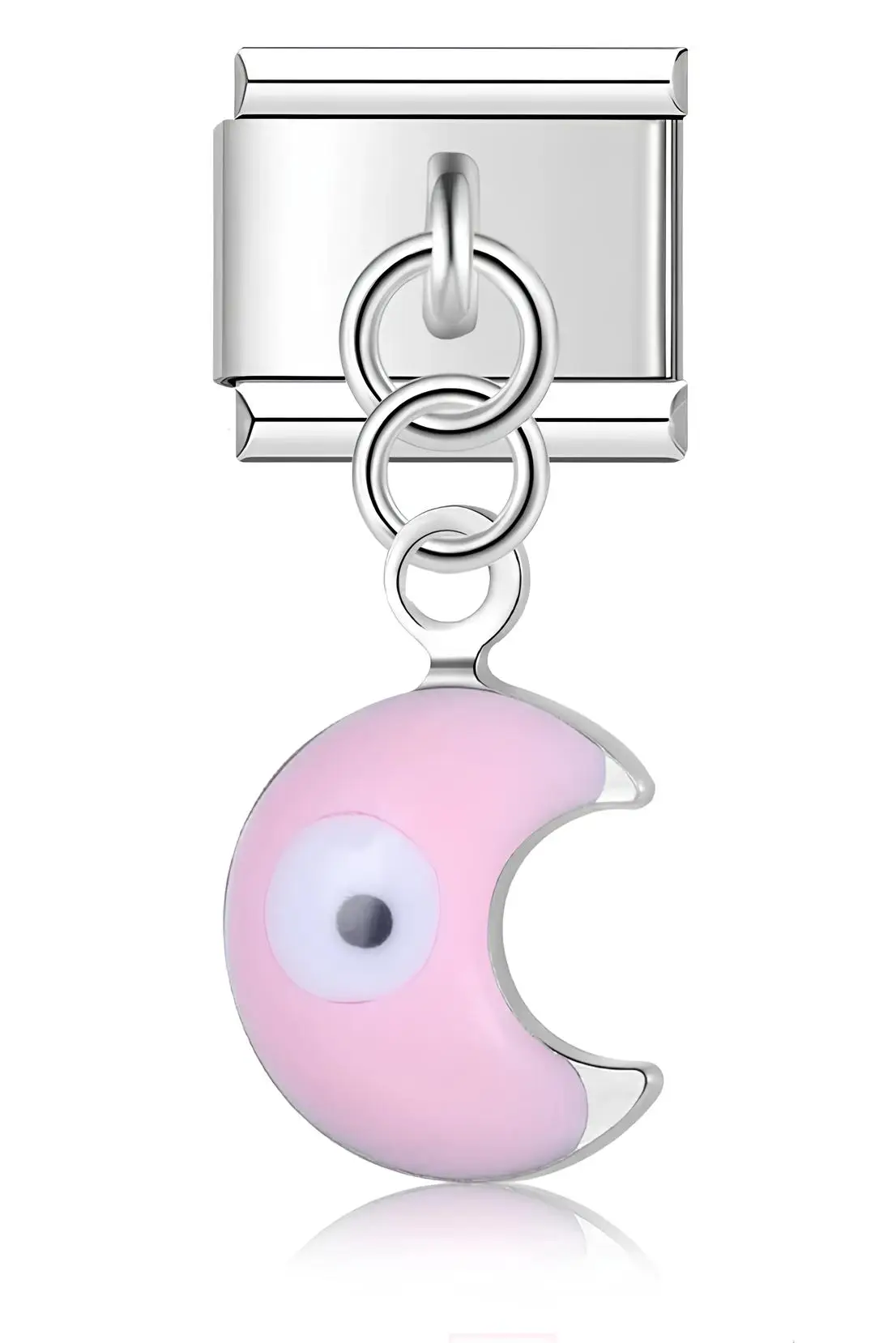 Nomination Çelik Bileklik Uzatma Ek Charm (1 Adet) 9mm scb26c - Pembe