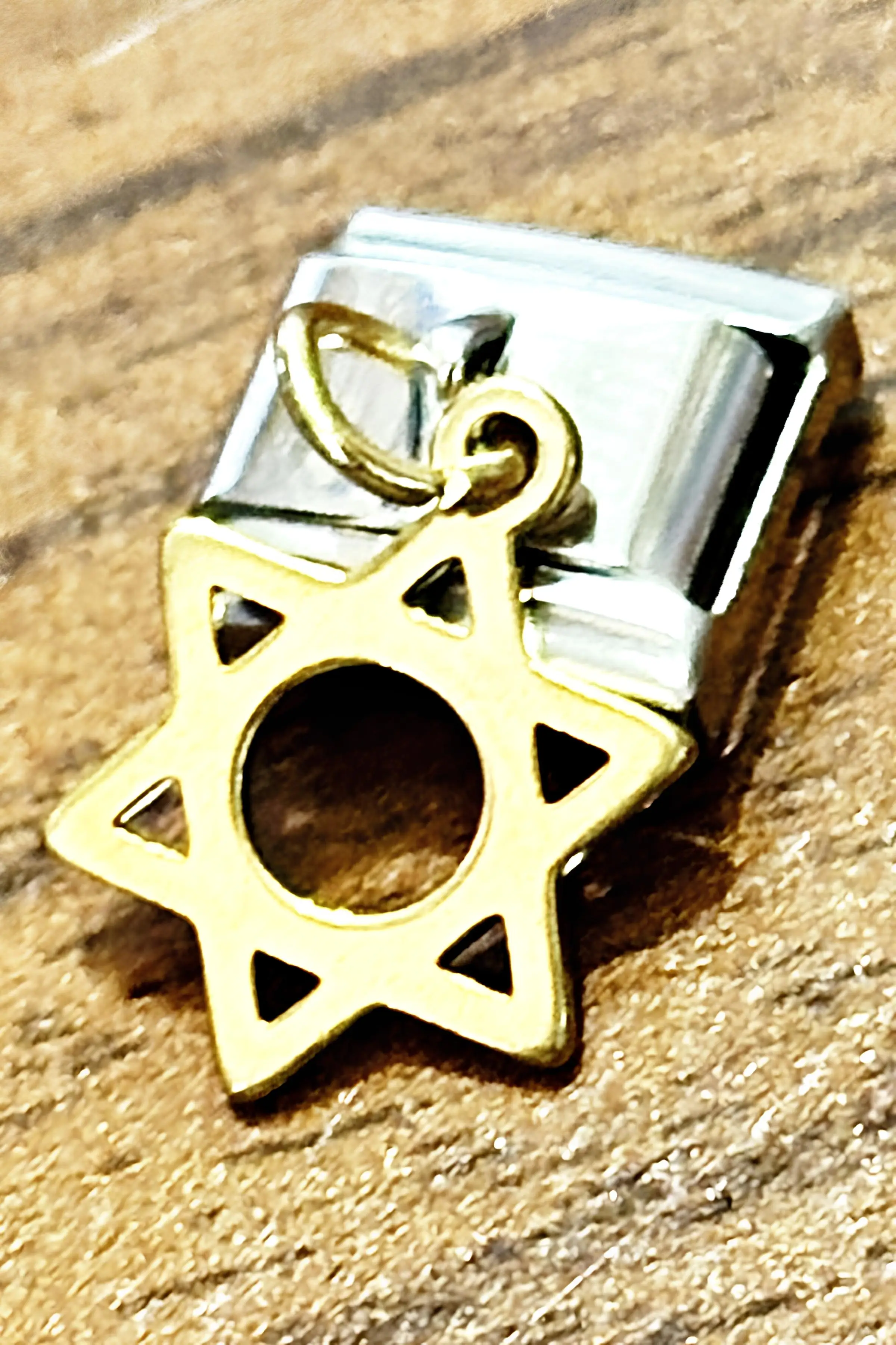 Nomination Çelik Bileklik Uzatma Ek Charm (1 Adet) 9mm scb26c - Bordo