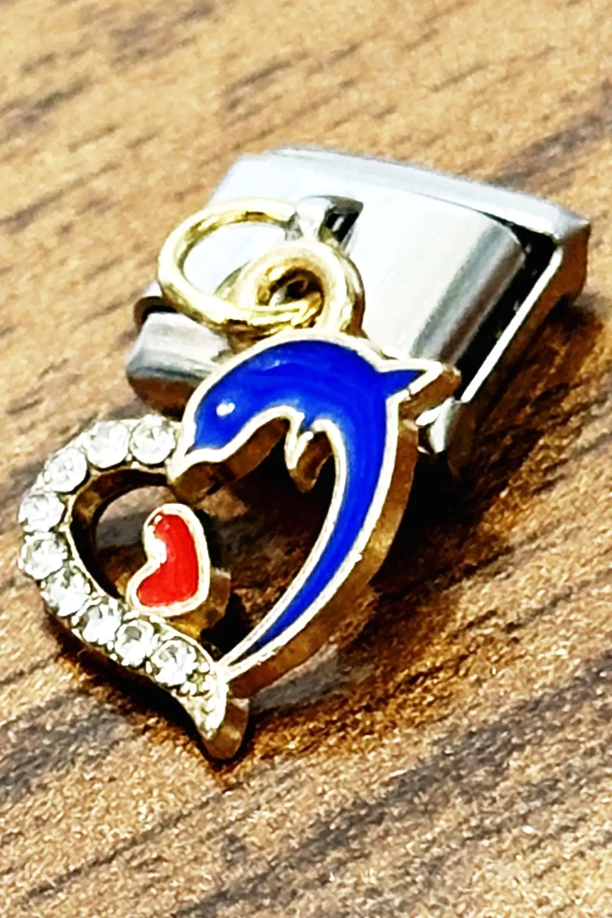 Nomination Çelik Bileklik Uzatma Ek Charm (1 Adet) 9mm scb26c - Lila
