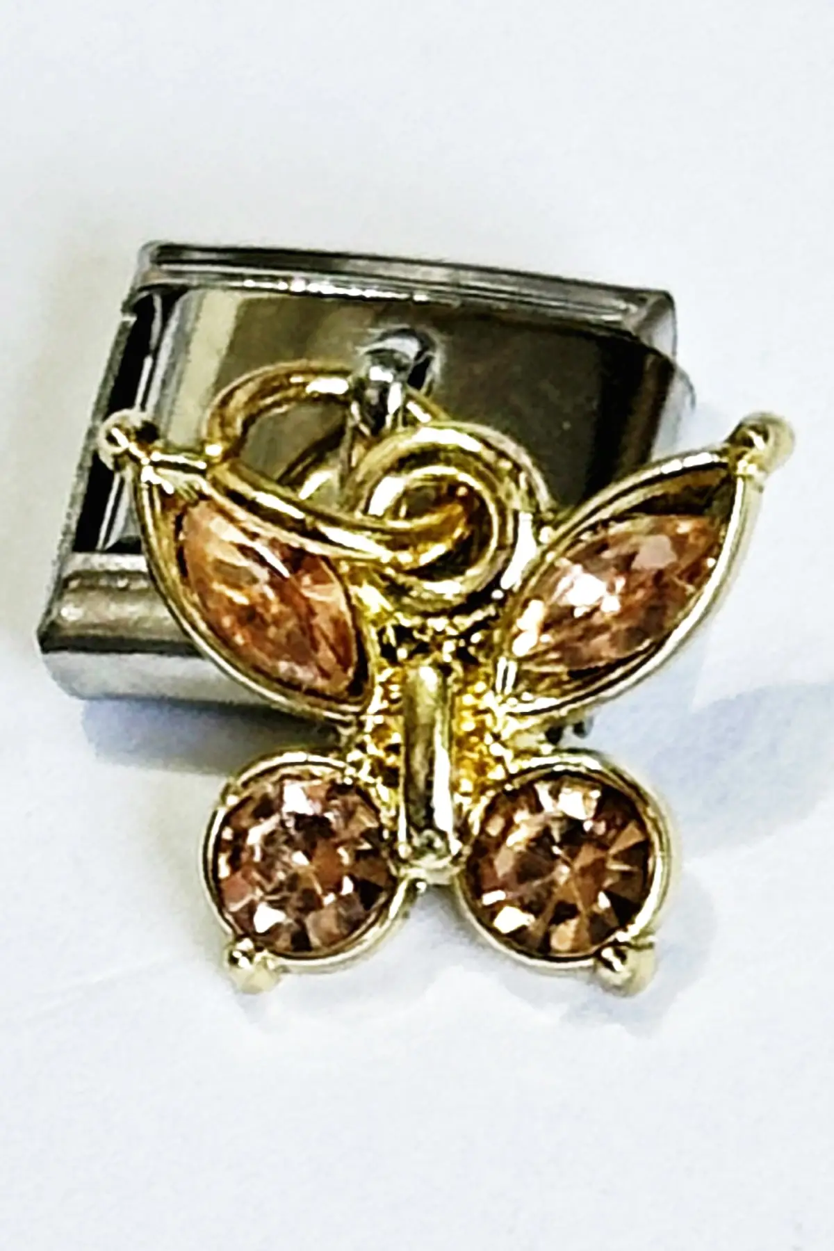 Nomination Çelik Bileklik Uzatma Ek Charm (1 Adet) 9mm scb26c - Bronz