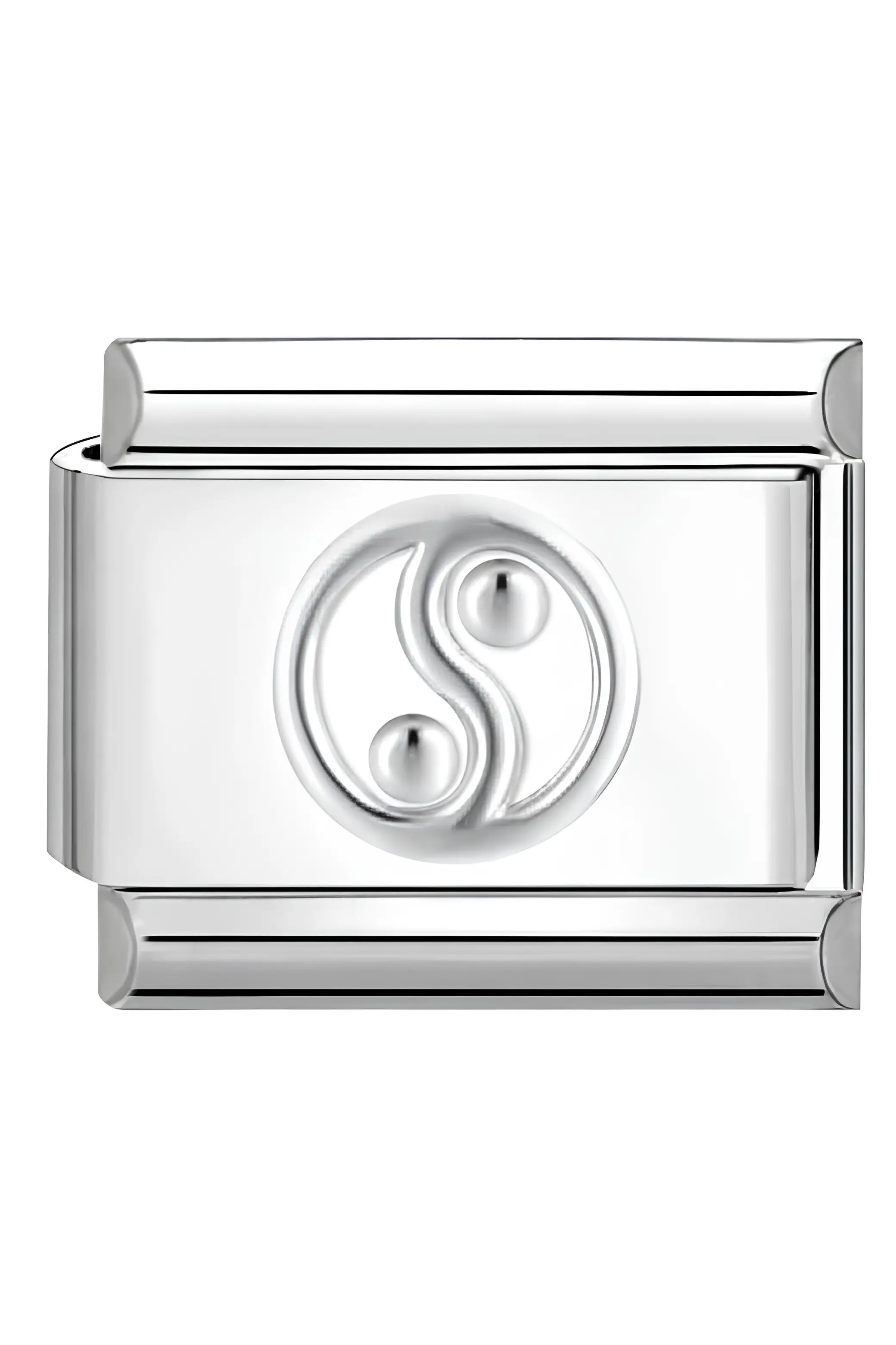 İtalyan Nomination Çelik Bileklik Uzatma Charm (1 Adet) 9mm scb27 - Beyaz