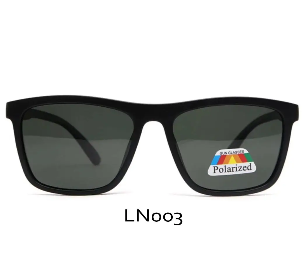 Polarize Erkek Güneş Gözlüğü Modelleri 3 Model Damla Beşgen Wayfarer - LN003