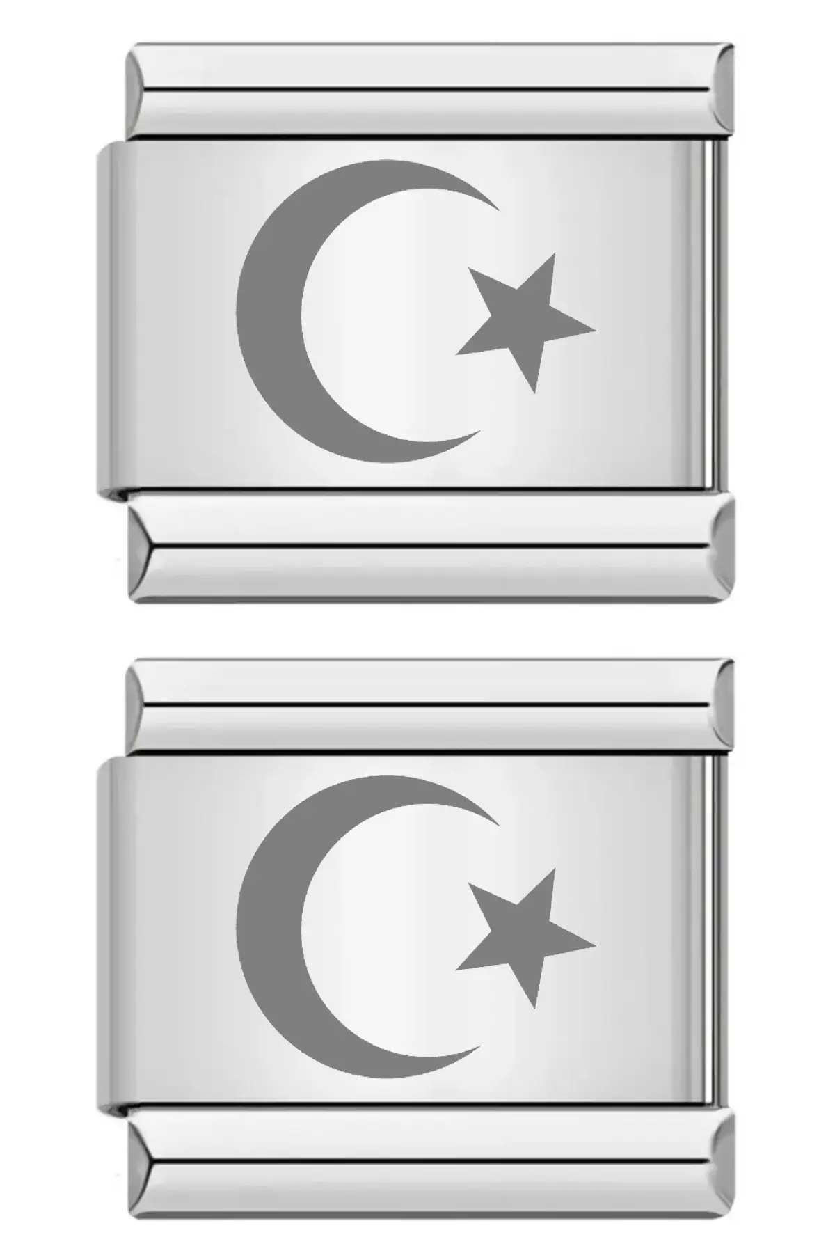 TÜRK Ek Uzatma İtalyan Charm Çelik Bileklik Charmı scb31 - Sarı