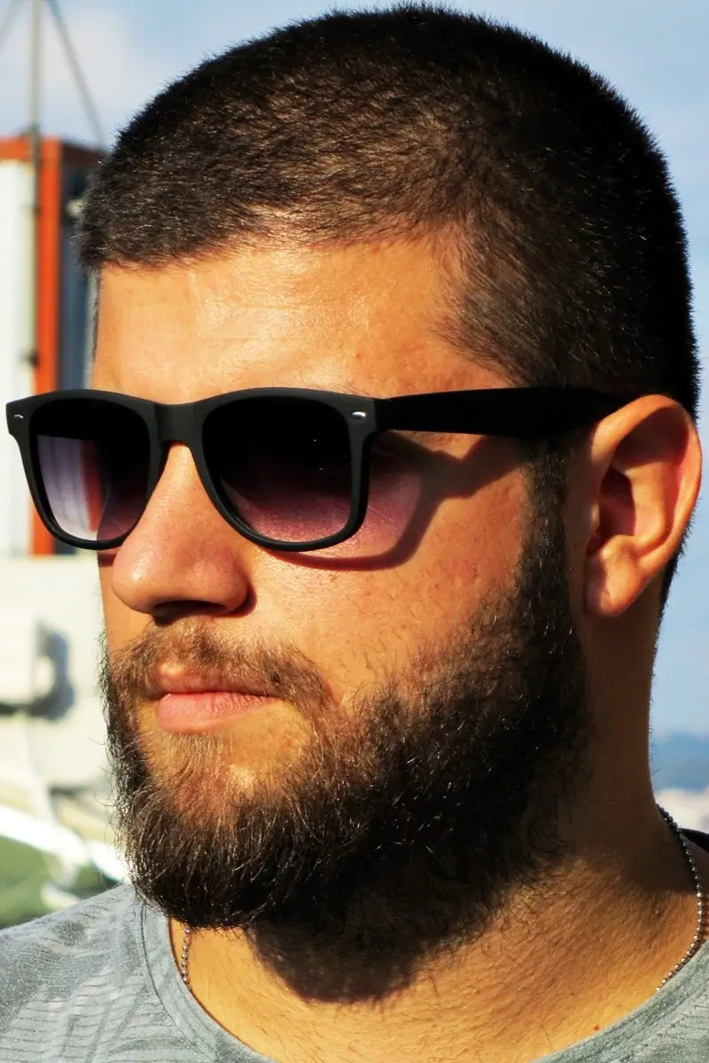 Wayfarer Unisex Güneş Gözlüğü Mat Çerçeveli bl1850u - Mat Siyah Çerçeveli